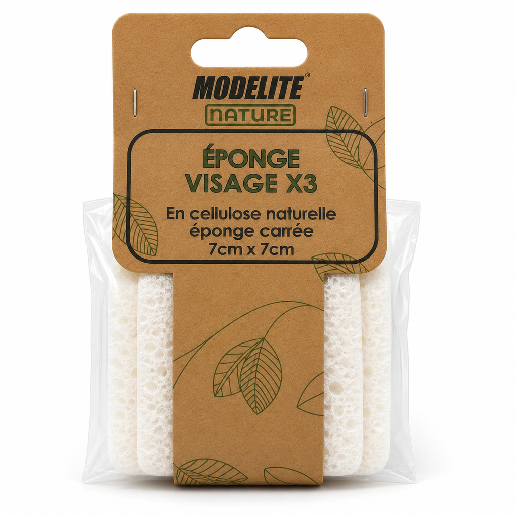 Cellulose sponges x3 - 7cm Diameter