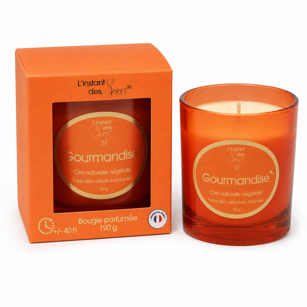 100% natural soy wax candle - Gourmandise - 190g