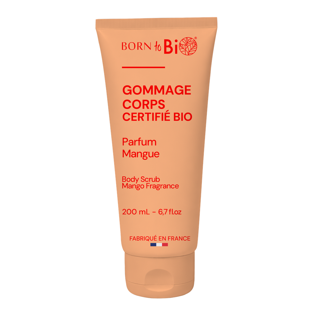 Apricot kernel body scrub, certified organic - 200 mL