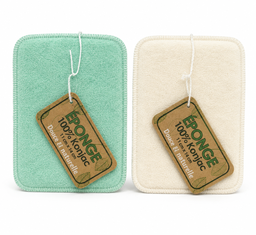 Éponge de bain konjac - 11 × 14 cm