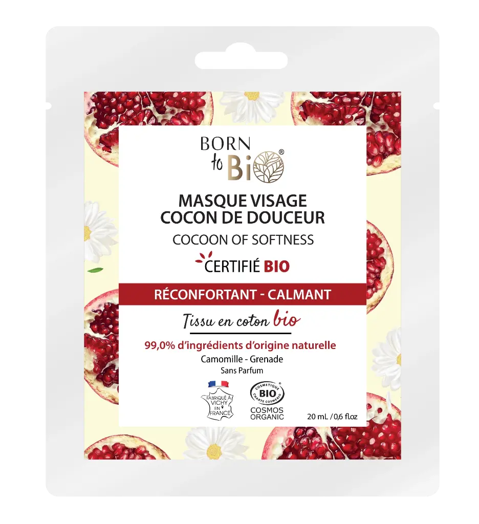 Masque visage cocon douceur
