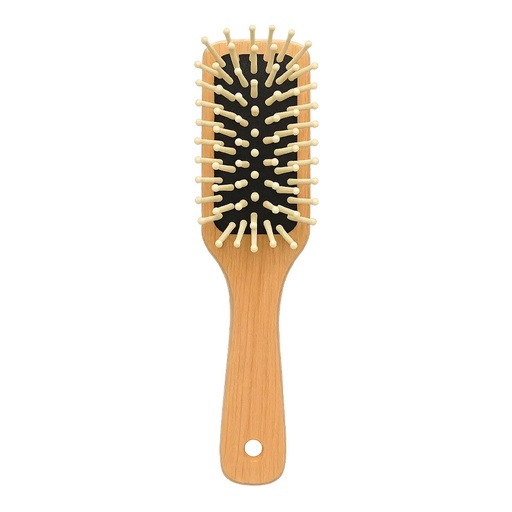 [NAB007] Paddle brush - Lotus Wood Handle and Bristles