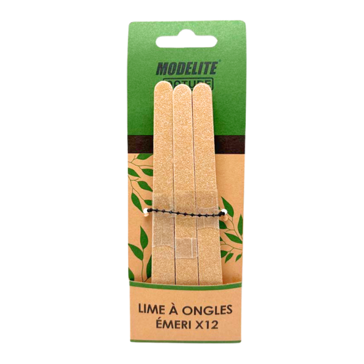 [NAO006] Wooden nail files x12 - Large