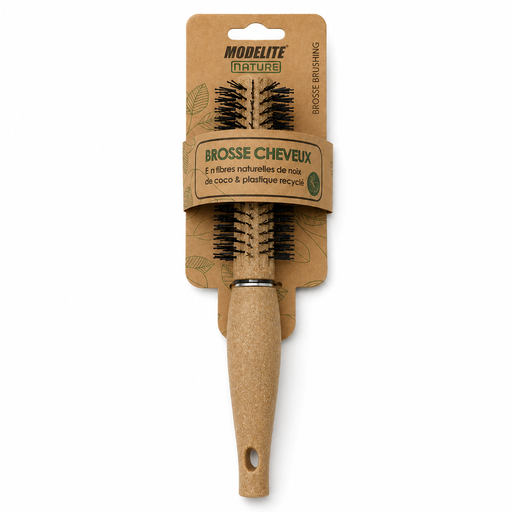 [NAB002] Brosse brushing / fibres de coco et plastiques recyclés