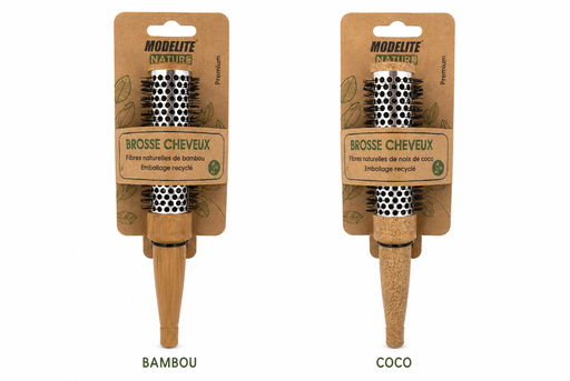 [NAB021] Brosse brushing / fibres de coco et fibres de bambou