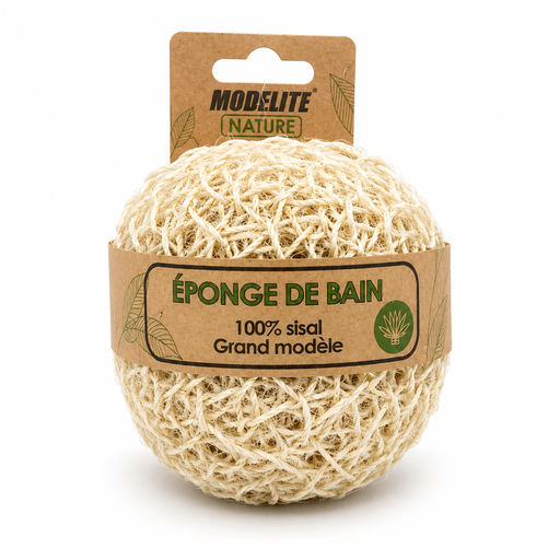 [NAS001] Éponge de bain 12 cm 100% sisal