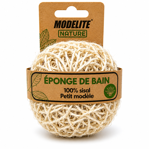 [NAS002] Éponge de bain 8 cm 100% sisal