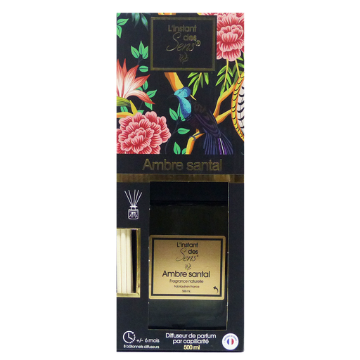 [PDADI0024] Reed diffuser 500 mL - Amber Sandalwood