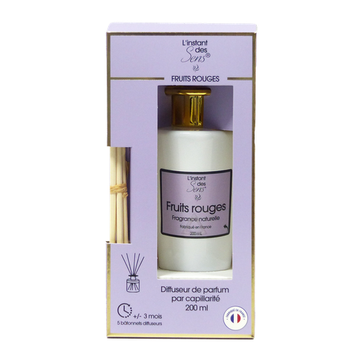 [PDADI0003] Diffuseur de parfum capillarité 200 mL - Fruits Rouges
