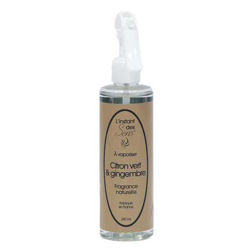 [PDAVA0004] Vaporisateur d'ambiance 250 mL - Citron Vert & Gingembre
