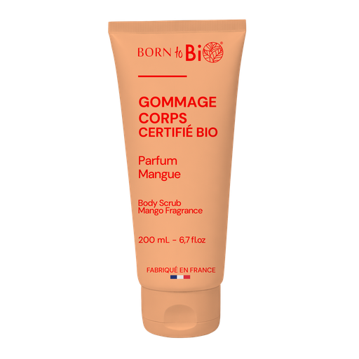 [BIOCO0017] Apricot kernel body scrub, certified organic - 200 mL
