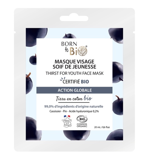 [BIOVI0031] Masque visage soif de jeunesse