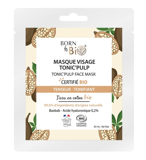 [BIOVI0030] Masque visage Tonic'Pulp