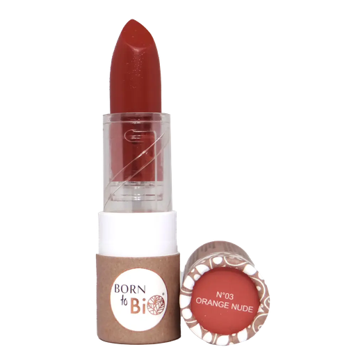 [BLROMA03] Rouge à lèvres mat certifié bio - #3 Orange Nude