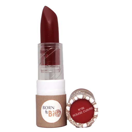 [BLROMA06] Organic matte lipstick - #6 Copper Red