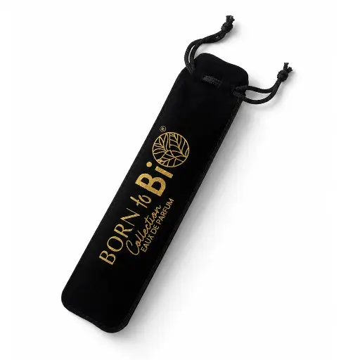 [AROAC0059] Black Velvet Pouch for Eau de Parfum