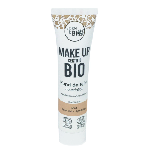 [BTFDBI01] Organic foundation - #1 Light Beige