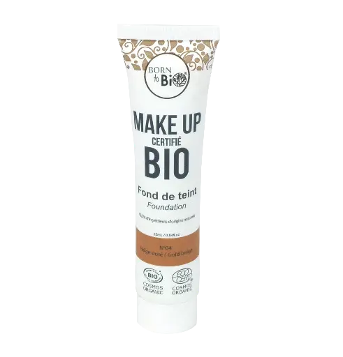[BTFDBI04] Certified organic foundation - #4 Golden Beige