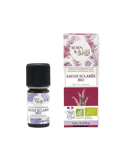 [AROHE0040] Huile essentielle sauge sclarée bio - 5 mL