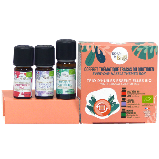 [AROKH0002] Everyday wellness trio organic essential oils gift set