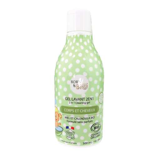 [BIOBB0001] Certified organic baby body & hair wash - 300 mL