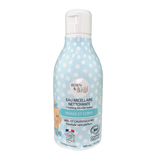 [BIOBB0002] Eau micellaire nettoyante certifiée bio - Visage et Corps - 300 mL