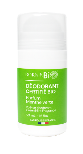 [BIODE0004] Deodorant, certified organic - Spearmint - 50 mL