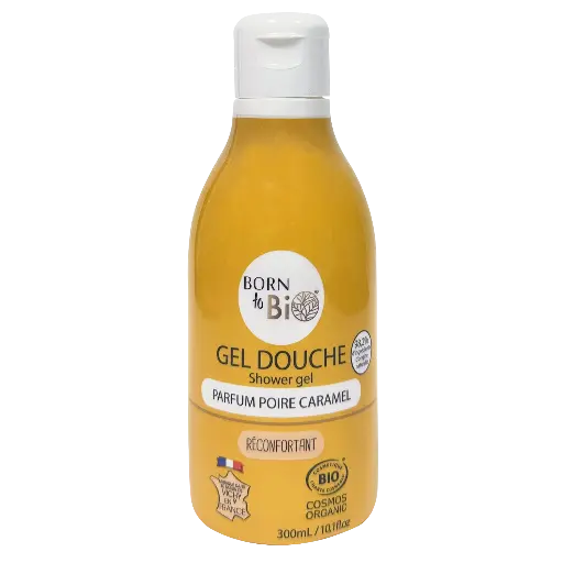 [BIODO0016] Certified organic shower gel - Pear & Caramel - 300 mL