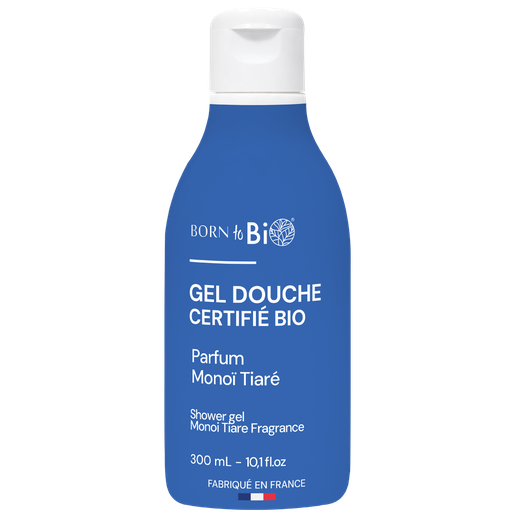 [BIODO0005] Gel douche certifié bio - Monoï Tiaré - 300 mL
