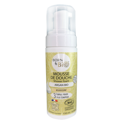[BIODO0008] Mousse de douche certifiée bio - Argan Bio - 150 mL
