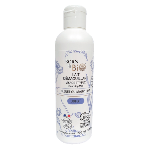 [BIOVI0001] Lait démaquillant certifié bio - 200 mL