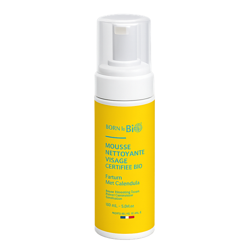 [BIOVI0010] Face cleansing foam - 150 mL - Organic Calendula Honey