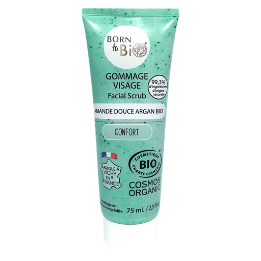 [BIOVI0014] Organic argan face scrub - 75 mL