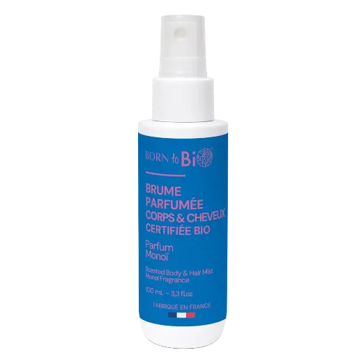 [BIOBR0001] Monoi Scented Body & Hair Mist, Certified Organic - 100 mL