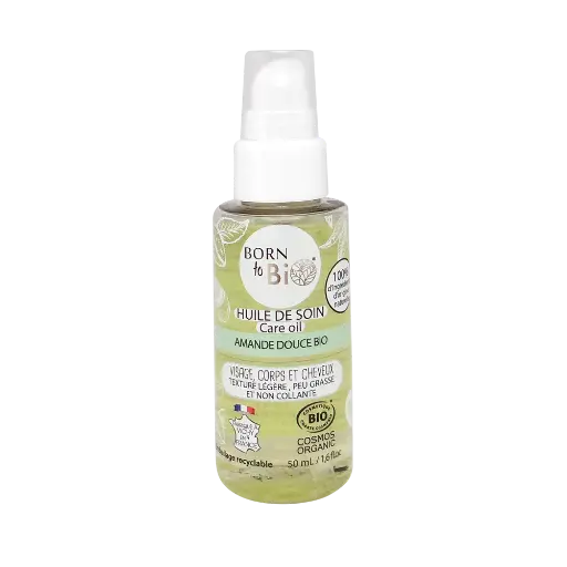 [BIOCO0005] Care oil, certified organic - Organic Sweet Almond - 50 mL